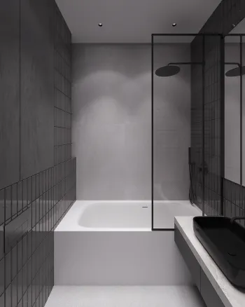 Интерьер ванной  смотреть на Basicdecor