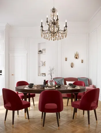 Интерьер столовой  смотреть на Basicdecor