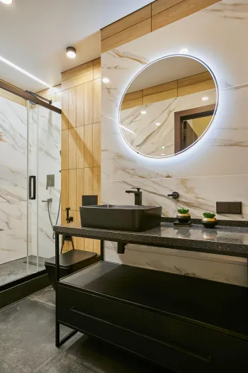 Интерьер ванной  смотреть на Basicdecor
