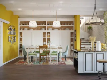 Интерьер кухни  смотреть на Basicdecor