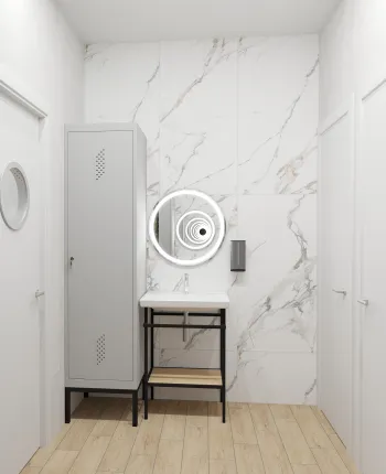 Интерьер ванной  смотреть на Basicdecor