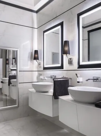 Интерьер ванной  смотреть на Basicdecor