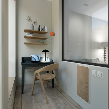 Интерьер балкона  смотреть на Basicdecor