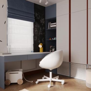 Интерьер детской с для мальчика  смотреть на Basicdecor