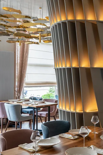 Интерьер кафе и ресторана в современном стиле смотреть на Basicdecor