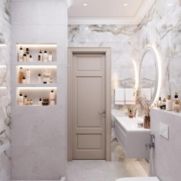 Интерьер ванной  смотреть на Basicdecor