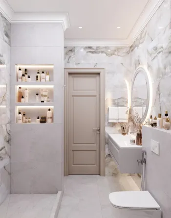 Интерьер ванной  смотреть на Basicdecor