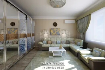 Интерьер гостиной в современном стиле смотреть на Basicdecor
