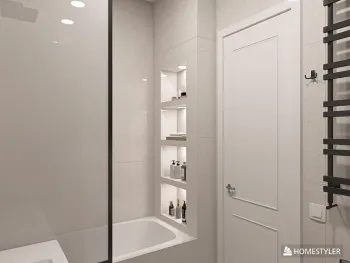Интерьер ванной  смотреть на Basicdecor