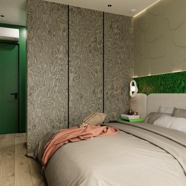 Интерьер спальни  смотреть на Basicdecor