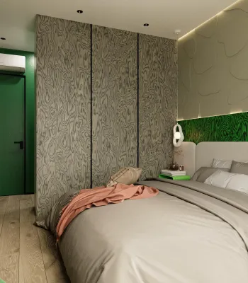 Интерьер спальни  смотреть на Basicdecor