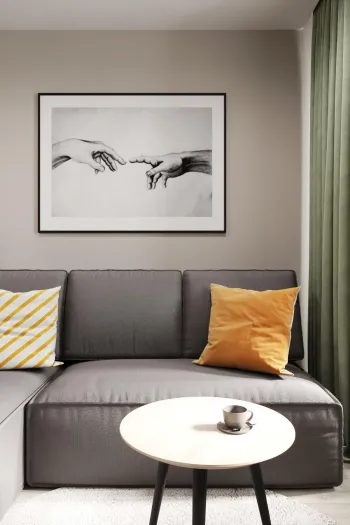 Интерьер гостиной  смотреть на Basicdecor