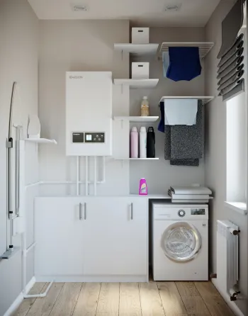 Интерьер с постирочной  смотреть на Basicdecor