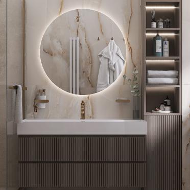 Интерьер ванной  смотреть на Basicdecor