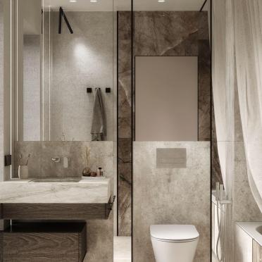 Интерьер ванной  смотреть на Basicdecor
