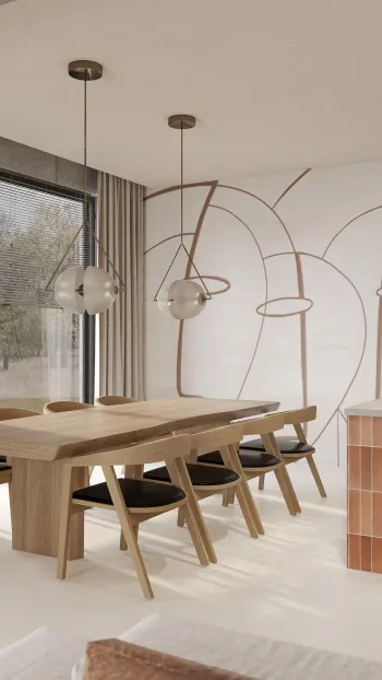 Интерьер столовой  смотреть на Basicdecor