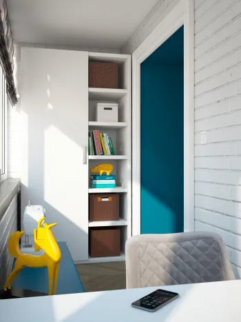 Интерьер детской в стиле фьюжн смотреть на Basicdecor