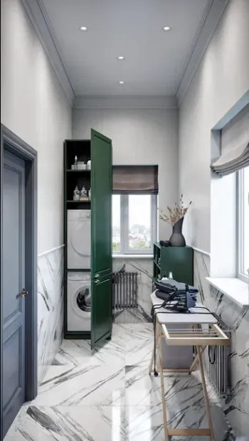 Интерьер с постирочной  смотреть на Basicdecor