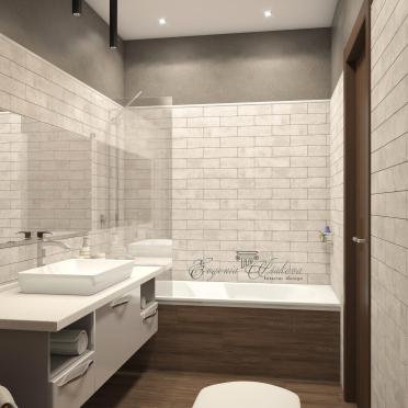 Интерьер ванной в современном стиле смотреть на Basicdecor