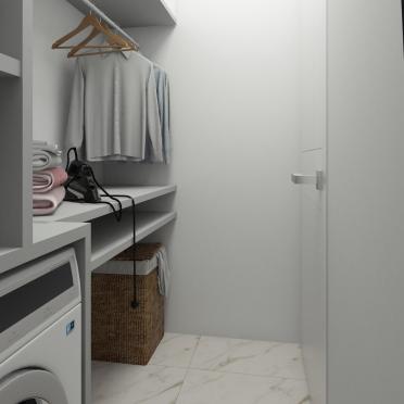 Интерьер ванной с постирочной  смотреть на Basicdecor