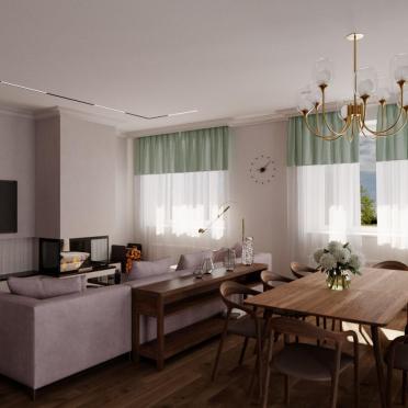 Интерьер гостиной  смотреть на Basicdecor