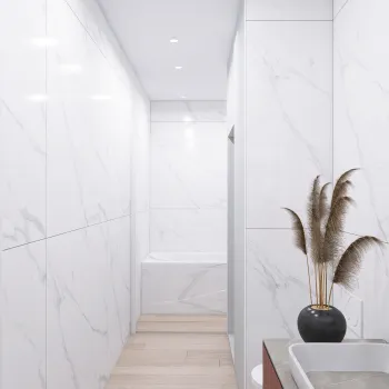 Интерьер ванной  смотреть на Basicdecor