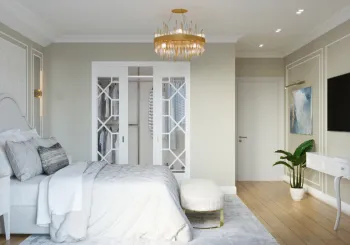 Интерьер спальни в неоклассике смотреть на Basicdecor