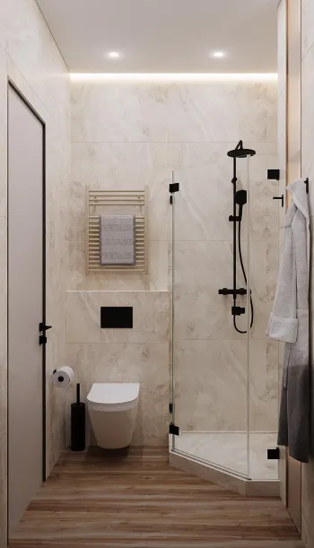 Интерьер ванной  смотреть на Basicdecor