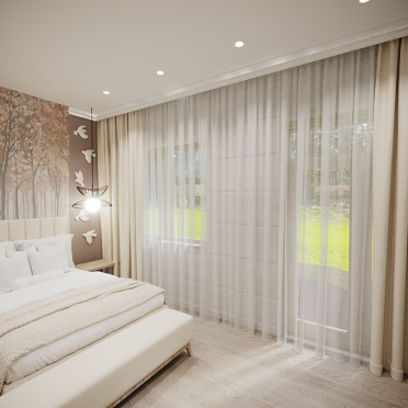 Интерьер спальни  смотреть на Basicdecor