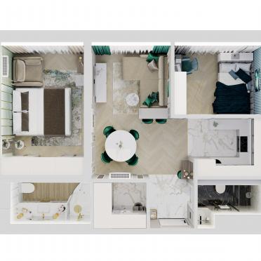 Интерьер  смотреть на Basicdecor