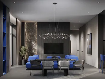 Интерьер гостиной  смотреть на Basicdecor