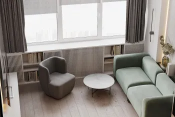 Интерьер гостиной  смотреть на Basicdecor