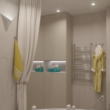 Интерьер ванной  смотреть на Basicdecor