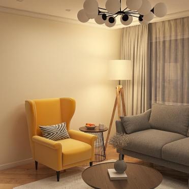Интерьер гостиной  смотреть на Basicdecor