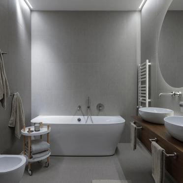 Интерьер ванной  смотреть на Basicdecor