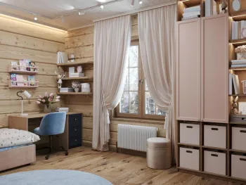 Интерьер детской  смотреть на Basicdecor