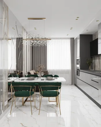 Интерьер кухни  смотреть на Basicdecor