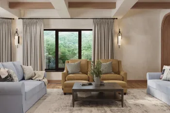 Интерьер гостиной  смотреть на Basicdecor