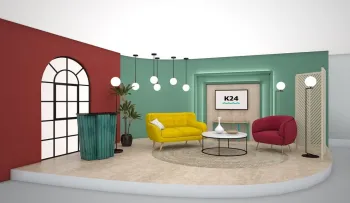 Интерьер гостиной в современном стиле смотреть на Basicdecor