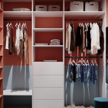 Интерьер гардеробной  смотреть на Basicdecor