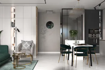 Интерьер гостиной  смотреть на Basicdecor