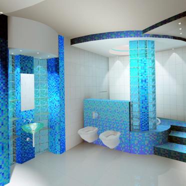 Интерьер ванной  смотреть на Basicdecor