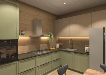 Интерьер кухни  смотреть на Basicdecor