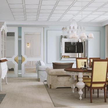 Интерьер гостиной  смотреть на Basicdecor