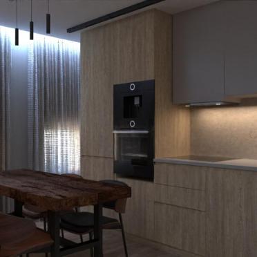 Интерьер кухни c подсветкой в современном стиле смотреть на Basicdecor