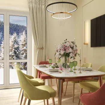 Интерьер столовой  смотреть на Basicdecor