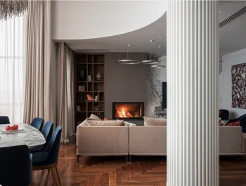 Интерьер гостиной  смотреть на Basicdecor