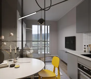 Интерьер кухни  смотреть на Basicdecor