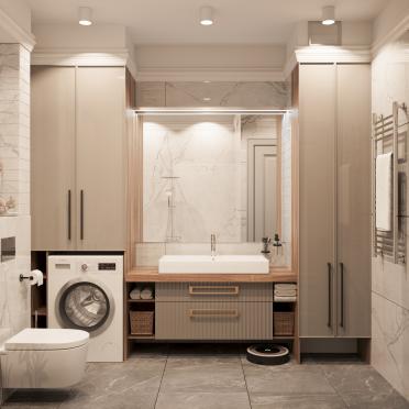 Интерьер ванной  смотреть на Basicdecor