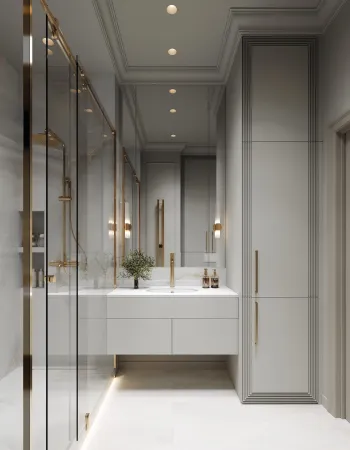 Интерьер ванной  смотреть на Basicdecor
